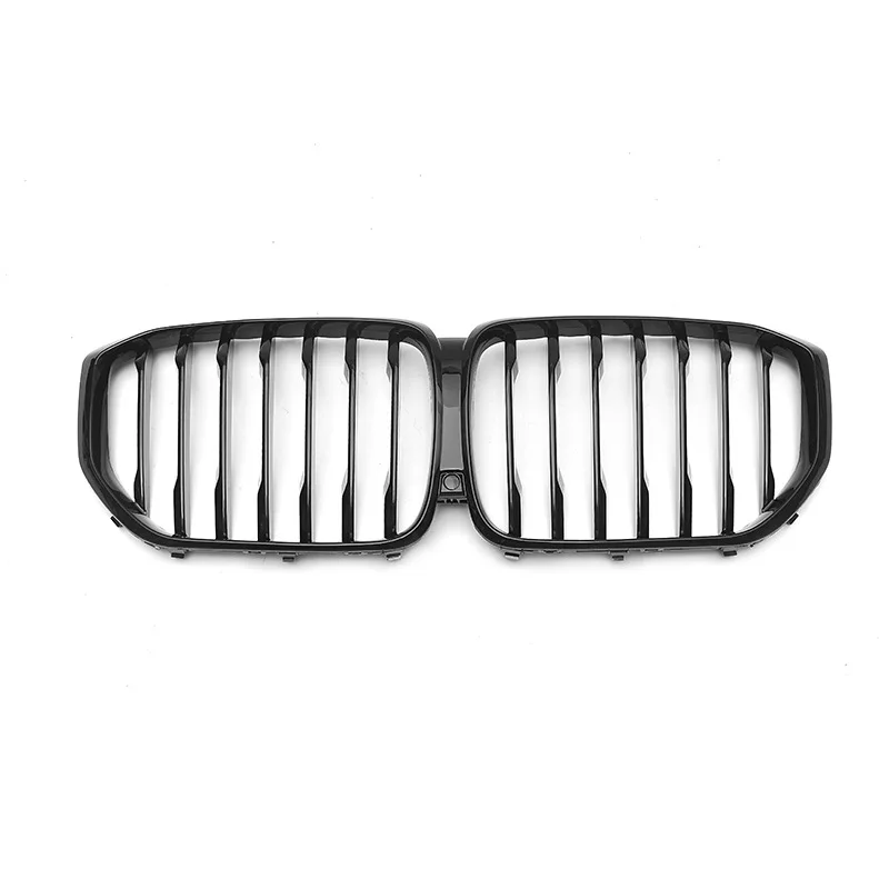 Suitable for 2019 2020 2021 2022 BMW X5 single-line G05 bright black model Grille Car Grille Mesh Decoration