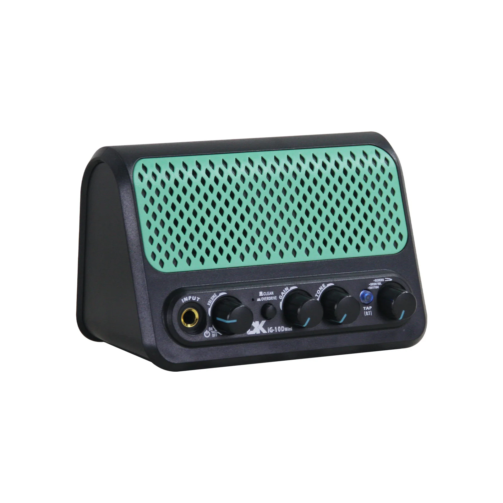 مكبر صوت جيتار DK مكبر صوت BT مع 30 وضعًا للآلة مدمجًا، تأثيرات محرك الأقراص الزائدة النظيفة، سماعة رأس مدخل AUX Jac