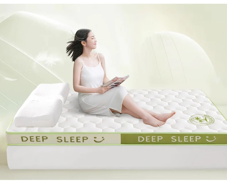 Latex Sponge 4/7cm Tatami Mat High Grade Thicken Memory Foam Mattress Twin King Queen Size Winter Keep Warm Bed Cover Cushion