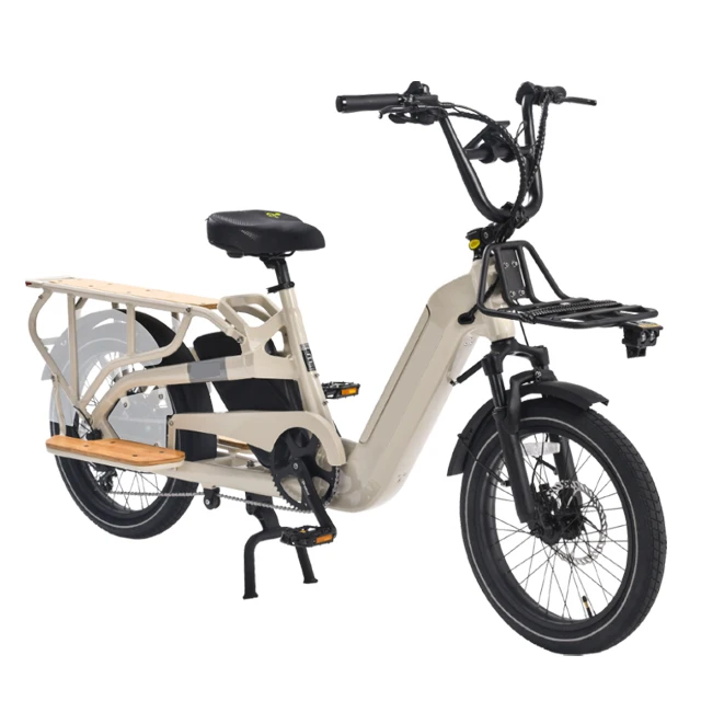 

STLF 2025 Direct Factory OEM Cheap Cargo Ebike Alloy Electric Cargo Bikes Bicycle Two Wheels Family Cargo Ebike