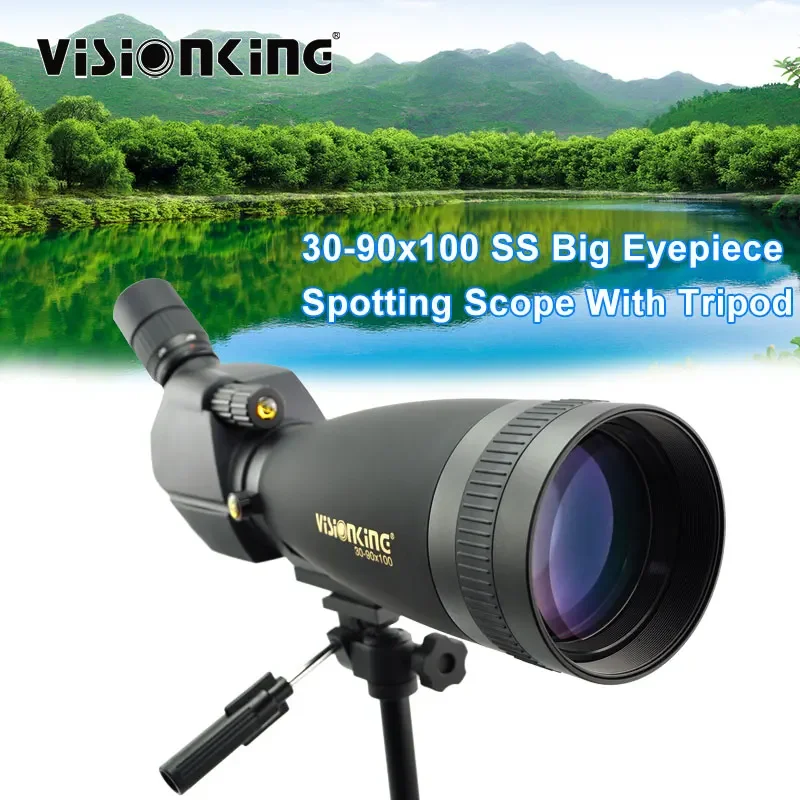 Visionking Powerful Spotting Scope Monocular Long Reach Terrestrial Astronomical Telescope Bird Observation Birdwatching Field