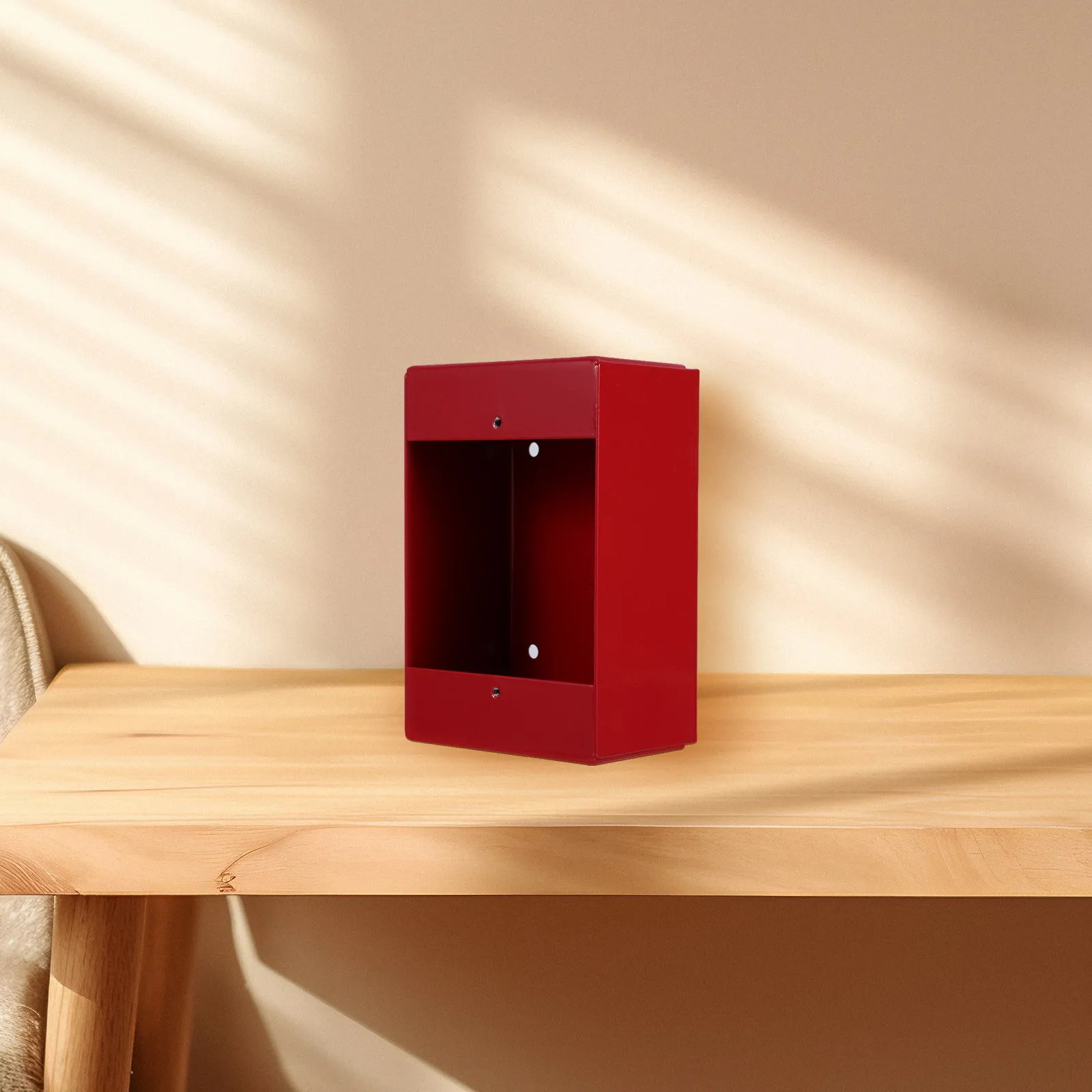 

Manual Alarm Box Metal Fire Call Point Bottom Case Smooth Surface Durable Protection for Everywhere