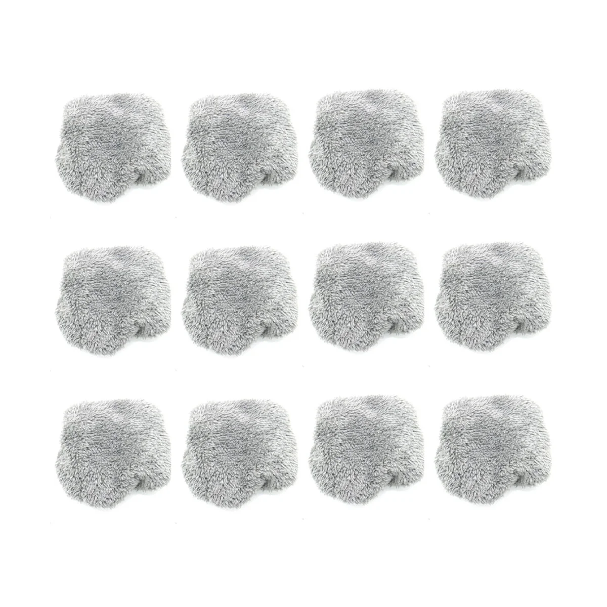 12 Stuks Stofzuiger Glazenwasser Robot Reinigingsdoek Voor Elektrische Glazenwasser Robot Stofzuiger Wasmachine