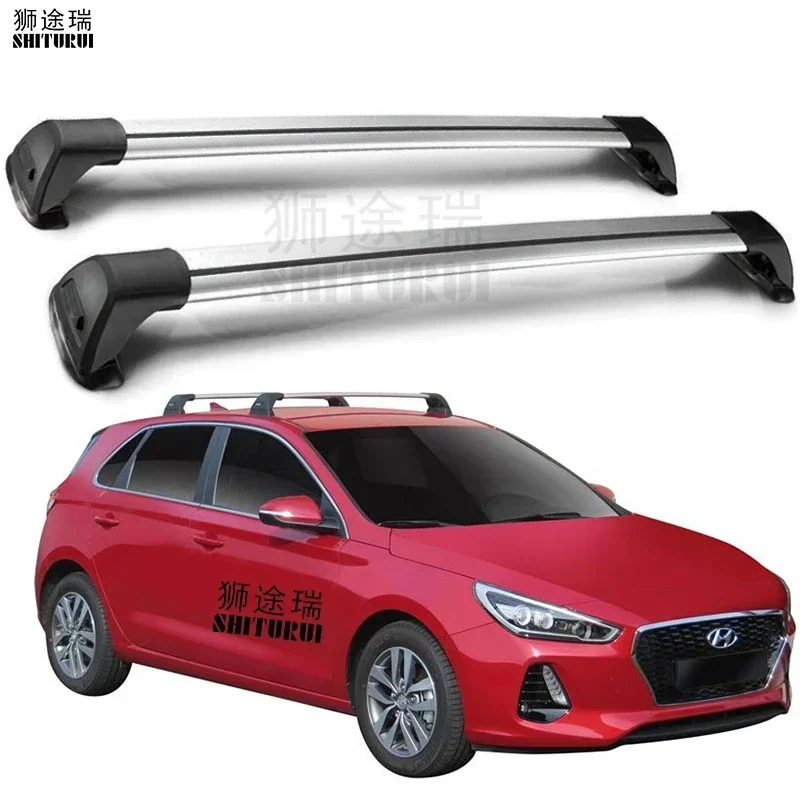 For 2017-2023 HYUNDAI i30, 5-dr Hatchback Vern ultra quiet truck roof bar car special aluminum alloy belt lock