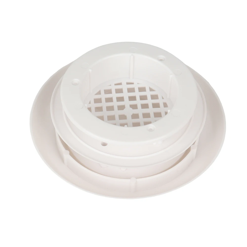 

1 шт., белый пластиковый круглый грибной вентиляционный отверстие на крыше, круглый-прицеван, автодом, кемпер, запасные части, без крепежных винтов, предоставленные