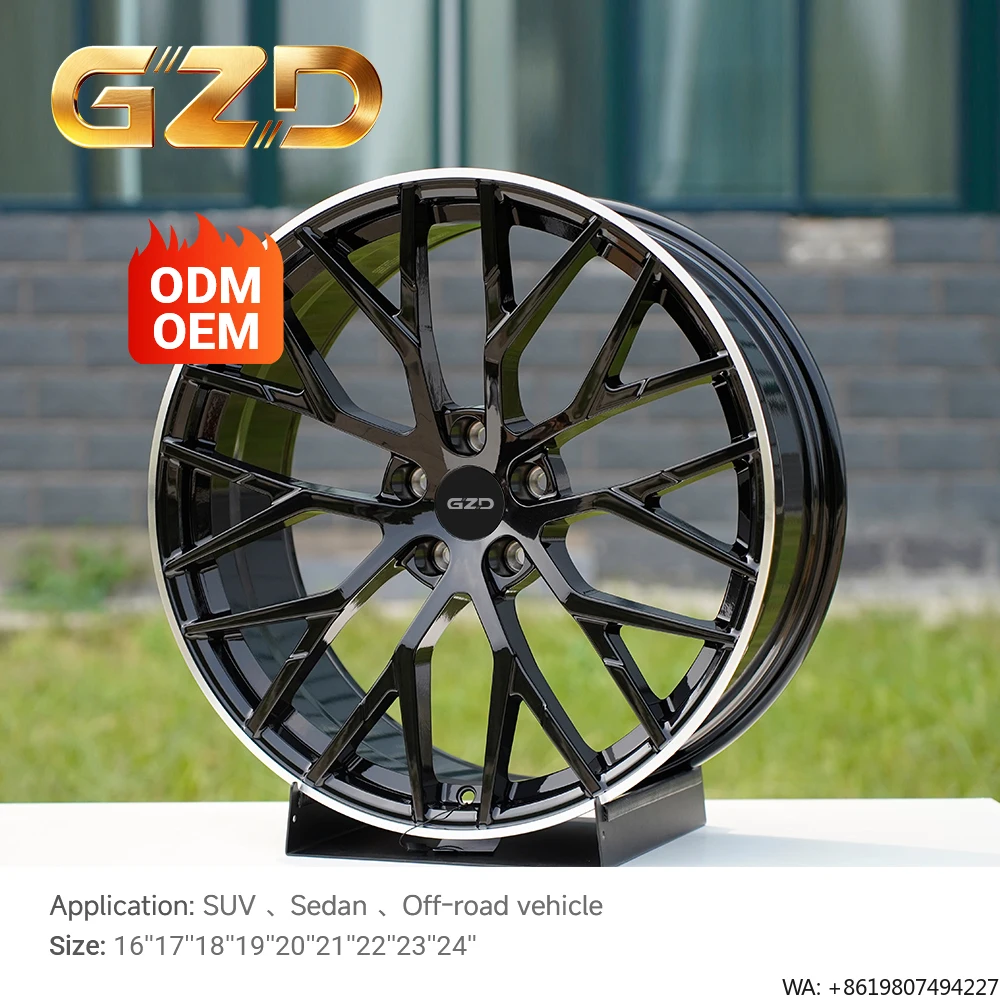 

GZD High Quality 5x114 5x130 5x120 for 18 19 20 21 22 Inch for C8 Luxury off Road Rims Car Wheels
