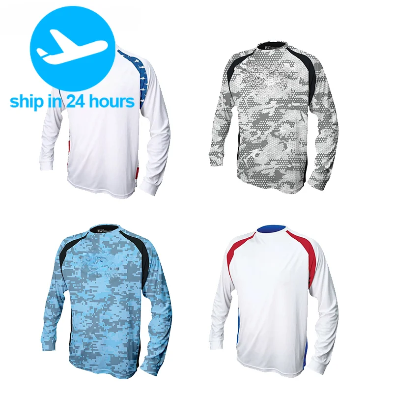 2023 Summer Long Sleeve Fishing Clothes Fishing Sportswear Outdoor Jerseys