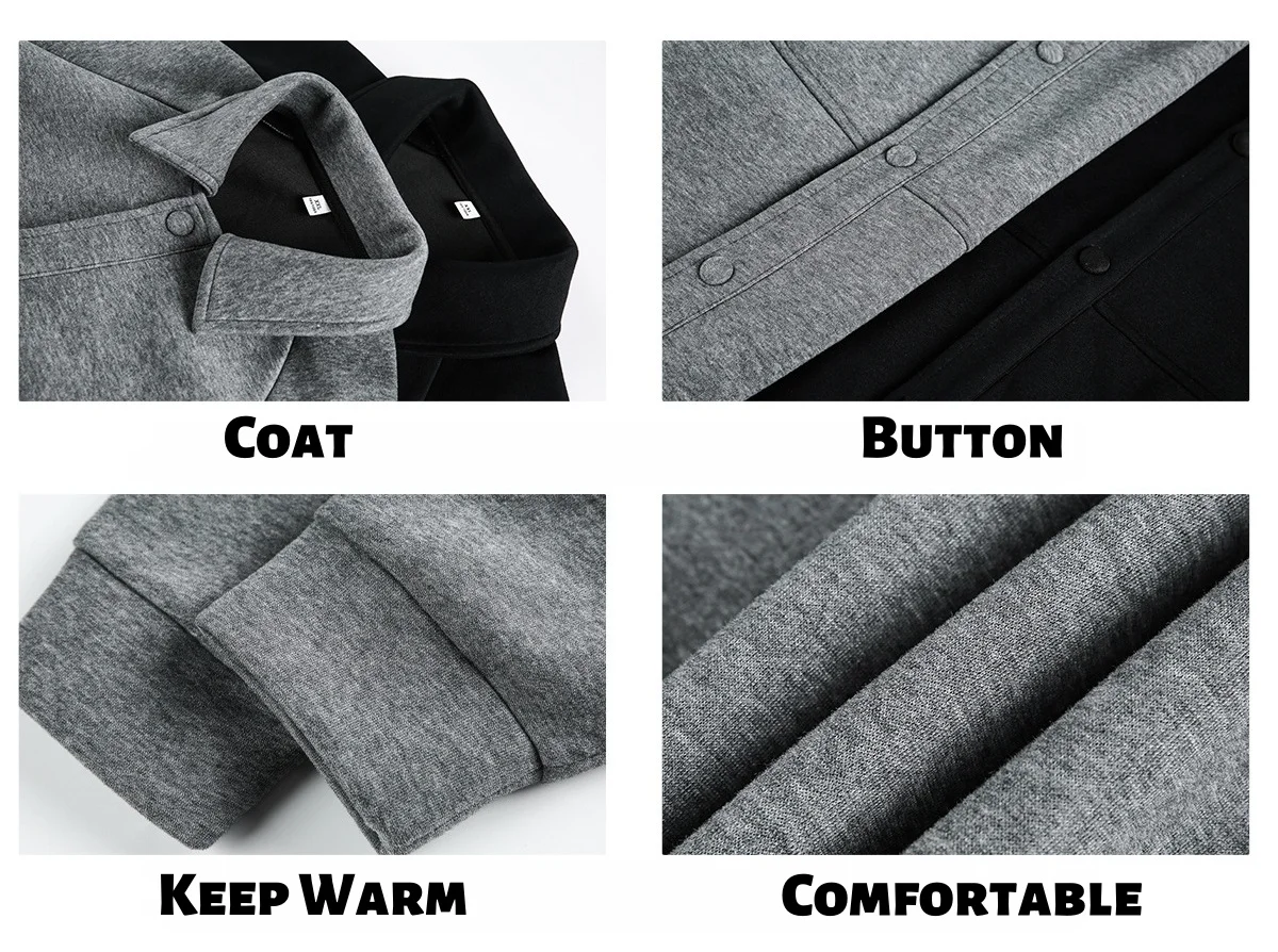 Lapel Insert Shoulder Sleeve Casual Jacket Men's Autumn Short Wide Silhouette Texture Loose Business Tweed Jacket Warmth