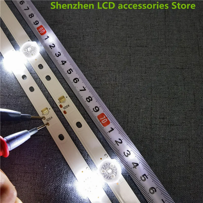 ل DLED50HD 4X9 0002 99 سنتيمتر 9LED 3 فولت 100% جديد LCD إضاءة خلفية للتلفاز بار