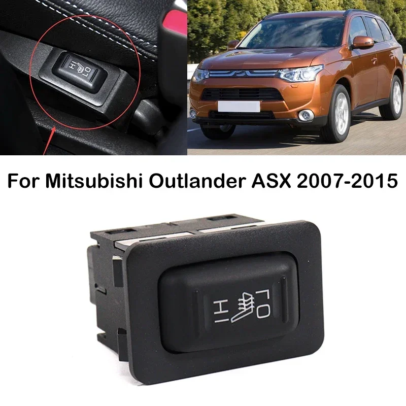 New！ 8610A076 New Car Front Seat Heating Button Control Switch For Mitsubishi Outlander ASX 2007 2008 2009 2010 2011 2012 2013-2