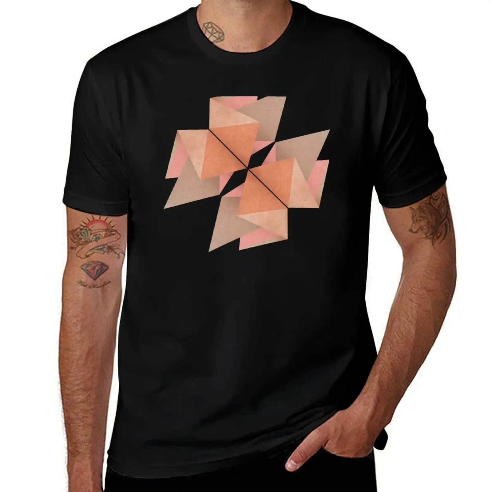 

Texured Rose Gold T-Shirt man t shirt heavy cotton t shirt personalised T-Shirt