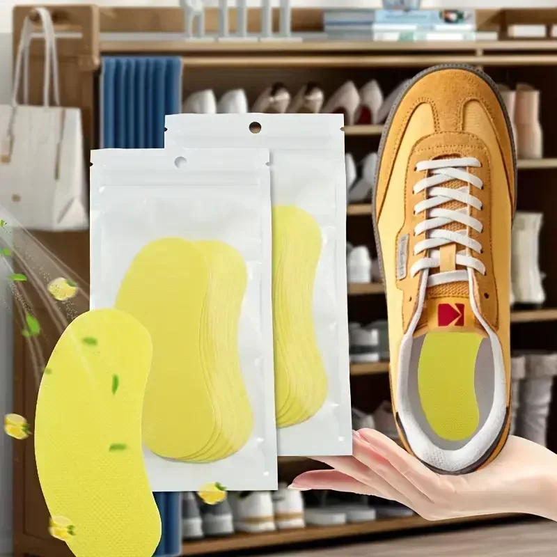 12/120pcs Shoes Deodorant Sticker Deodorant Foot Odor Deodorants Sneaker Smell Fresh Fruity Aroma Insole Sterilization Sticker image 4