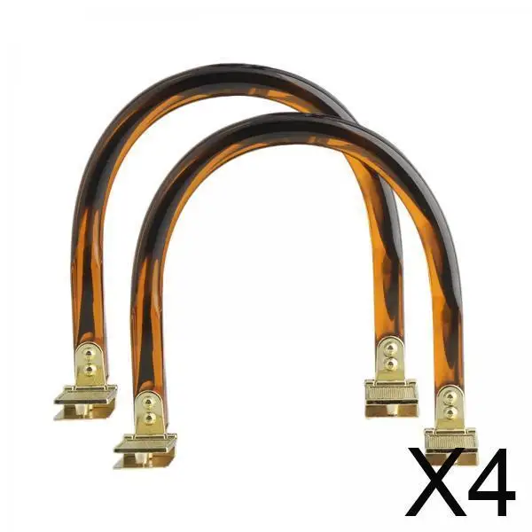 

4 ручки для сумок, подходящие для DIY-проектов, подходят для коротких сумок и клатчей.