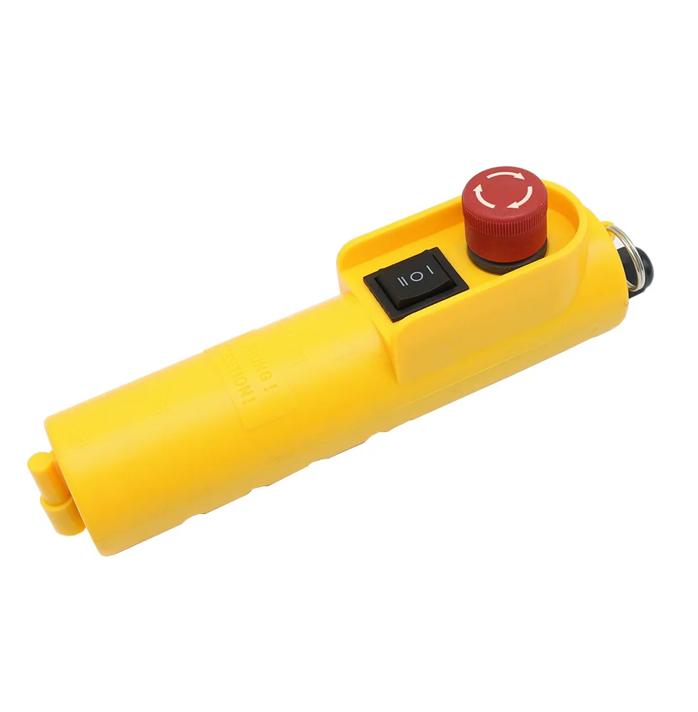 COB-61DRH direct operation rain proof crane control electric hoist with emergency stop mushroom head switch button