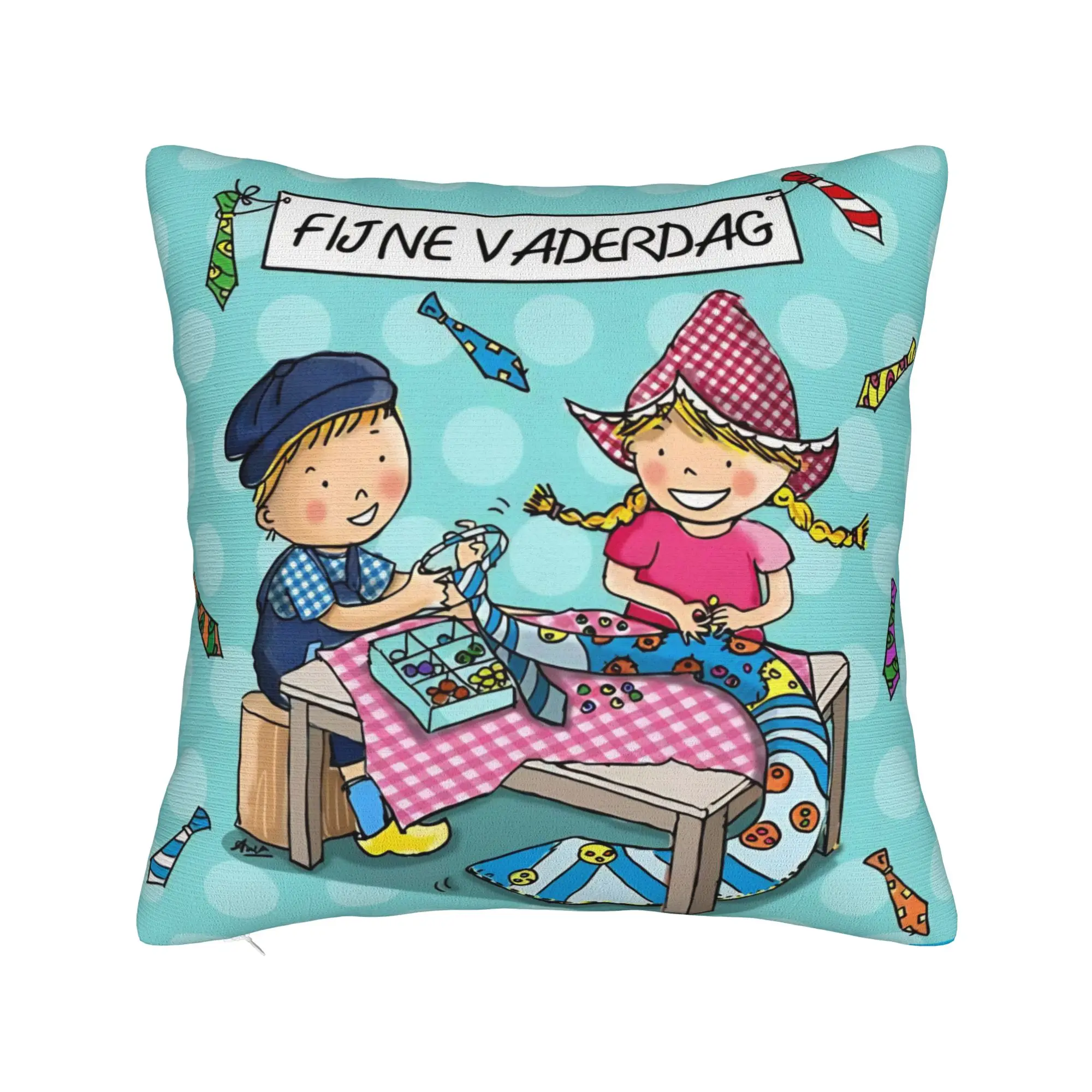 Anime F-Fien & Teun Pillowcases Merchandise Printing Cushion Cover Decorations  Pillow Case Cover Home Multi-Size