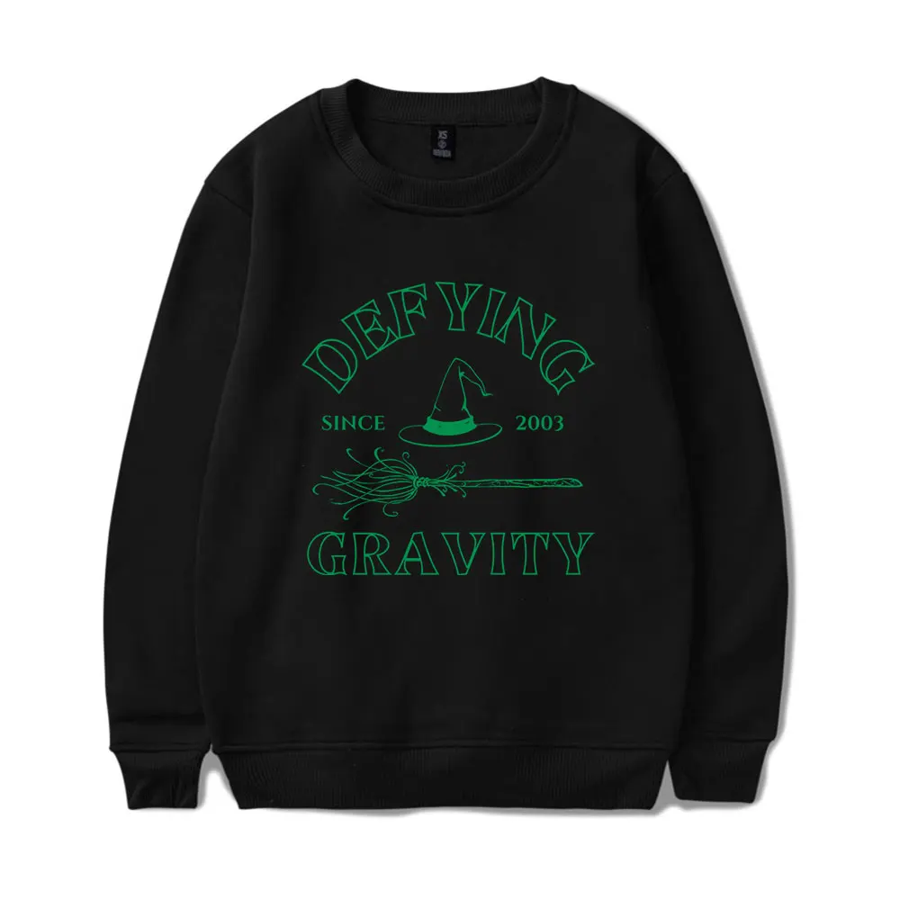 

Wicked Defying Gravity Vintage 90s Merch Sweatshirt Harajuku Pullover Sweatshirt Unisex Pullover Harajuku Sports Sweatshirt