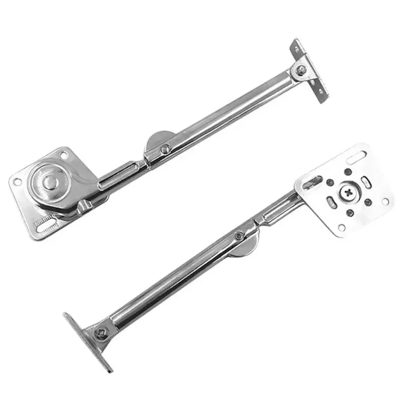 2pcs Soft Close Kitchen Cabinet Hinge Hydraulic Furniture Cupboard Door Hinge Furniture Lift Up Flap Stay Support Hardware