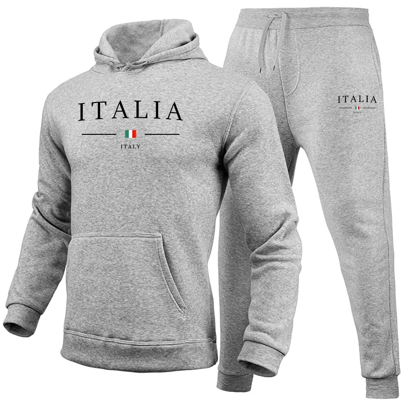 

Fashionable men's sportswear, high-quality hooded sweatshirts, sportswear pants, autumn and winter casual sports, jogging sets,