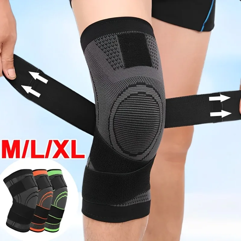 1Pc Knee Pads Braces Sports Support Kneepad Men Women for Arthritis Joints Protector Fitness Compression Sleeve Accessories