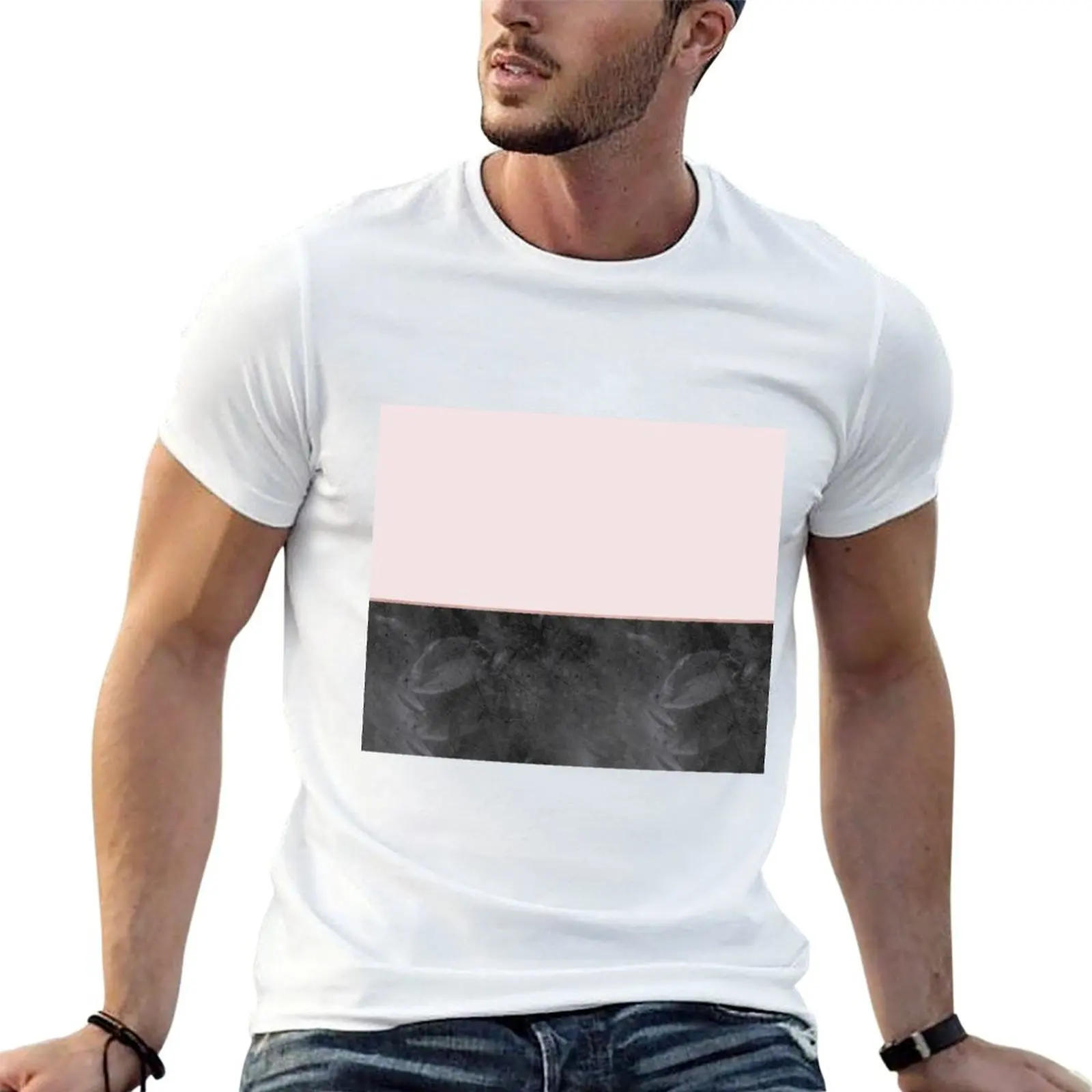 Rose grunge - two toned II T-Shirt Casual Street Style Short Sleeve Tee