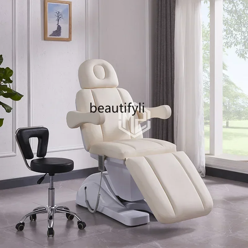 smt14 New Arrivals Electric beauty bed beauty salon medical beauty body bed micro plastic massage folding lifting dental treatme