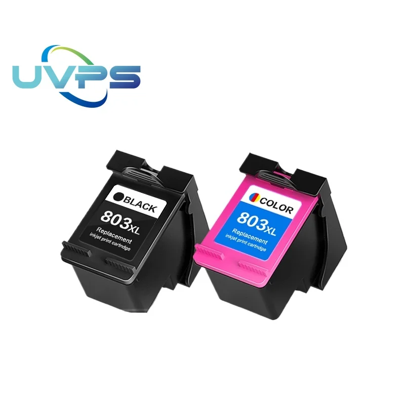 803XL Refillable Empty Ink Cartridge Ink for Coffee Cake Printer Ink Replacement for HP 803BK 803 Deskjet 1110 1112 2130 2132