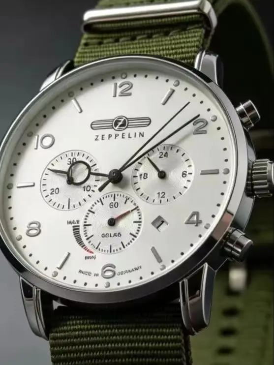 2027 New Zeppelin Airship Automatic Mens Watch Retro Business Commemorative Gift Fashion Leisure Timepiece Case New Watch