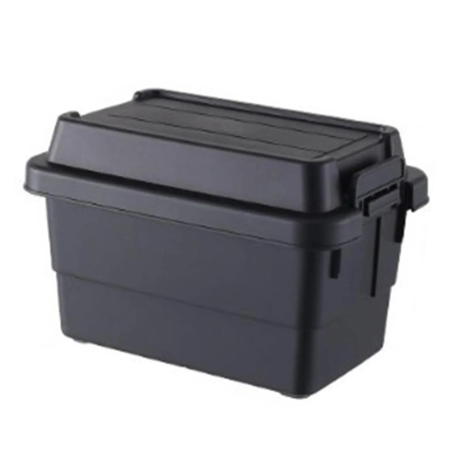 Camping Storage Box Lockable Storage Bin with Lid Small Storage Case for Hiking Picnic Outdoor Activities