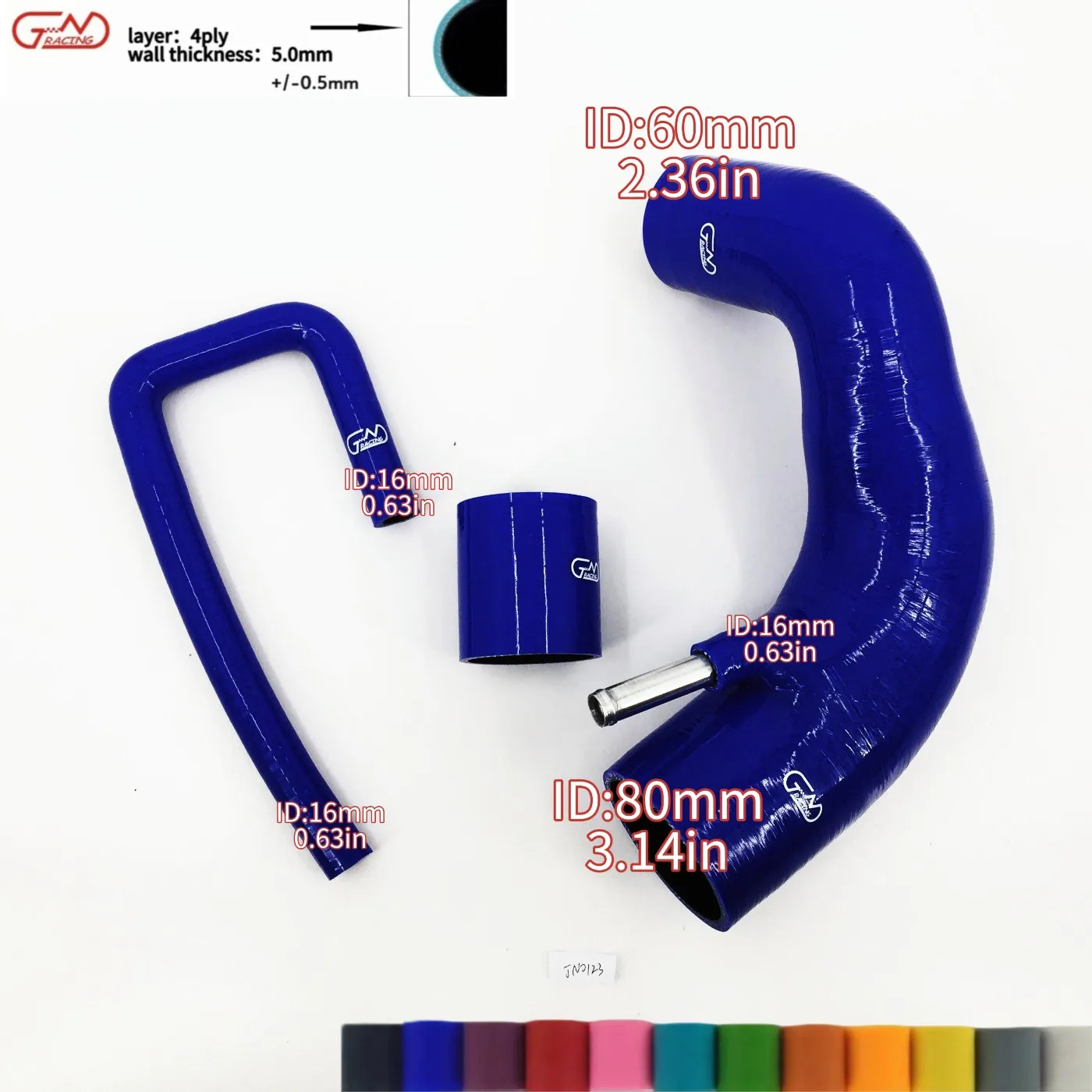 

For 2004-2009 Vauxhall Astra MK5 VXR SRI 2.0L 16V Turbo Z20LEH Silicone Intake Induction Turbo Hose