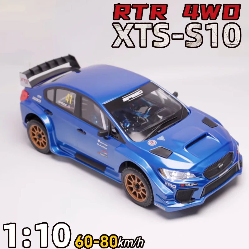 LLL Hot Selling XTS-S10 1:10 Remote Control Electric Four-Wheel Drive Rally Car Off-Road Vehicle Gyro Brushless RC Model Car RTR