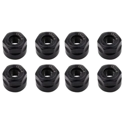 Porcas sextavadas para CNC Milling Chuck Holder, ER11-A, tipo M14, pinça de rosca, fixação, torno, 8pcs