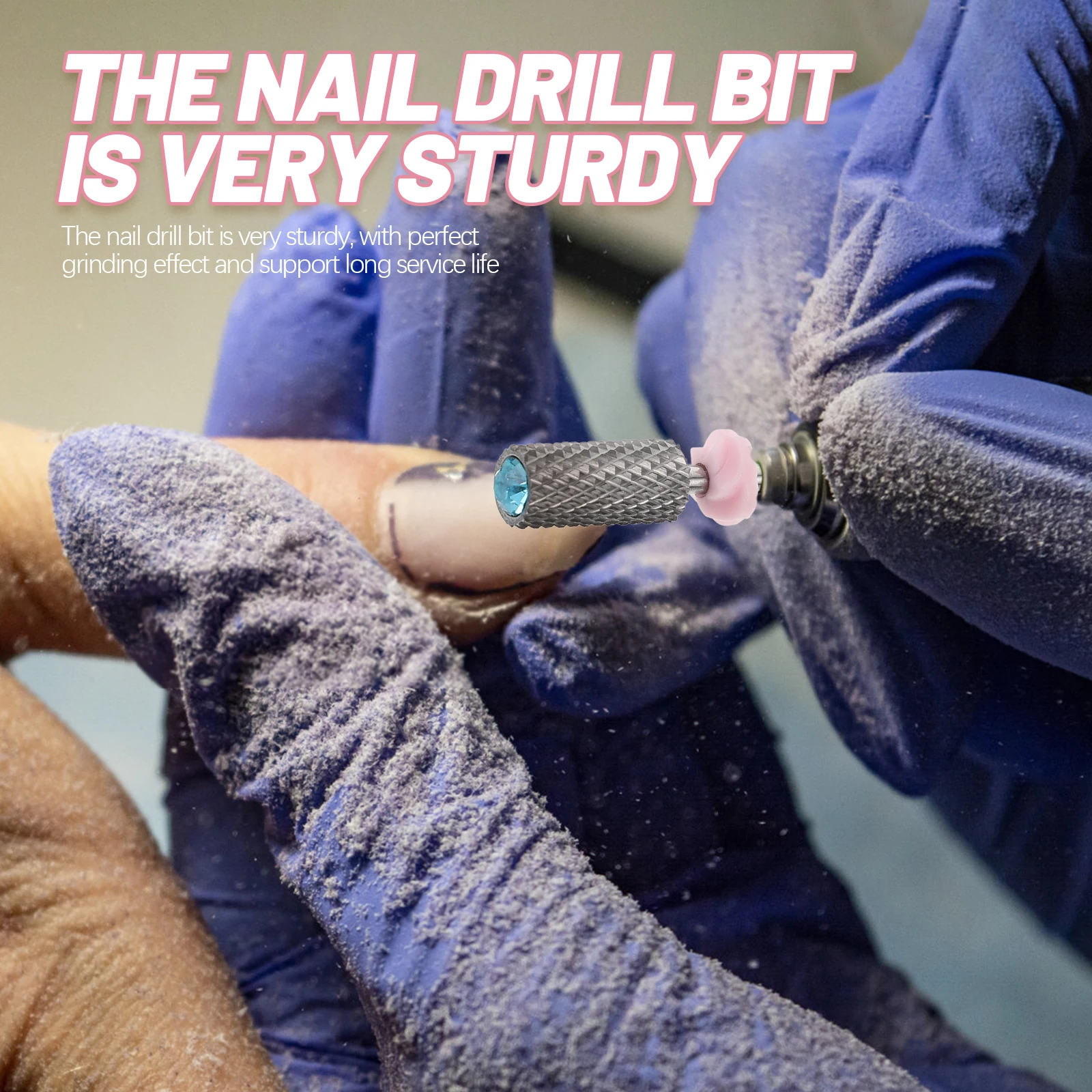 

S Gel Drill Cone Bit for Nail Bits Manicure Cuticle Cleaner Grinding Head Acrylic Nails Polish Removal Skin Care DIY Home