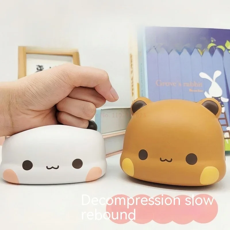 Bubu Dudu Cute Squishy Slow Rising Squeeze Play Toys Fidget Stress Relief Toys Anti Stress Spotify Premium Christmas Toys Gifts