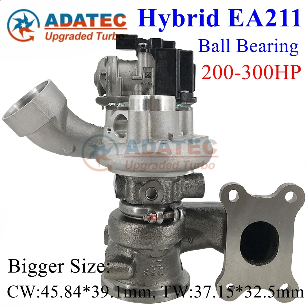 

EA211 Turbo Upgrade KP38 163897000000 Турбина для Audi A3 Q3 1.4 TSI Golf Passat CSSA CSTA DBVA Гибридный турбокомпрессор 4E 145702 Г