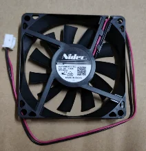 For Nidec DJT80RBAS1-S02 12V 0.04A 8015 8CM cm ultra quiet cooling fan
