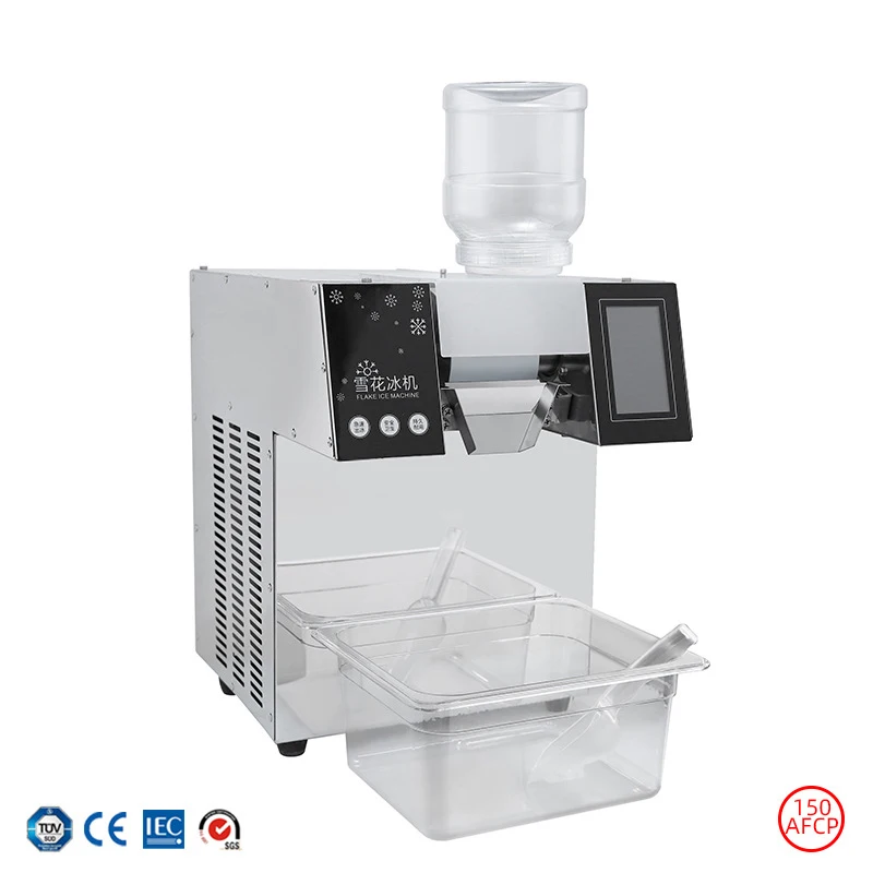 Snowflake ice machine commercial shaved ice machine milk snowflake machine shaved ice milk tea shop stall machine