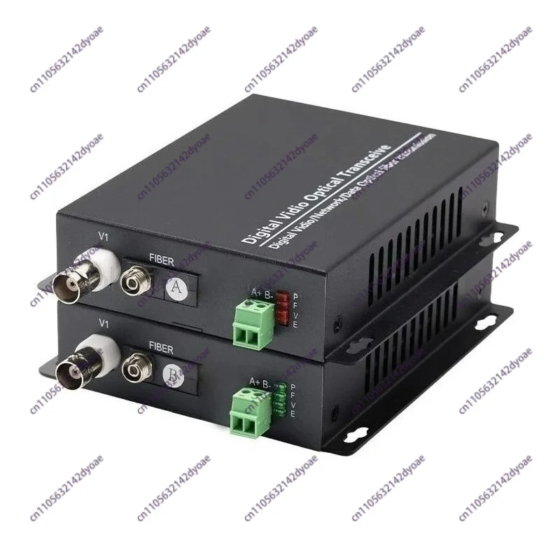 

1/2/4/8 Channels Digital Video Audio Data Fiber Media Converter, Optional RS485/RJ45 Data for Analog CCTV Surveillance