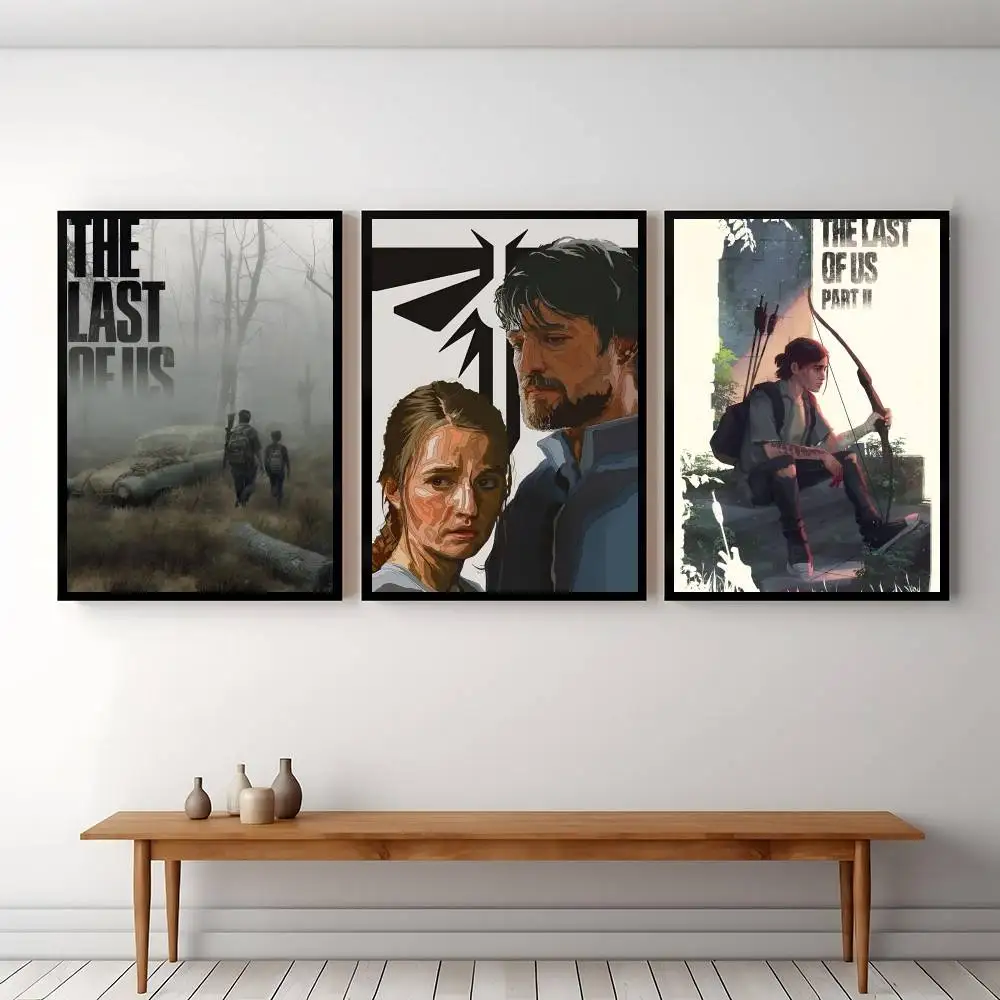 لعبة The Last Of Us ملصق جيد ملصقات لوحات زخرفية دراسة غرفة نوم بار حائط الخلفية الجداريات الهدايا