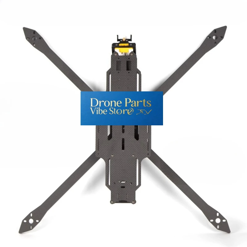Drone PartsFiber Optic Machine 13 Inch/15 Inch Carbon Fiber Rack Racing All Carbon FPV Rack Frame