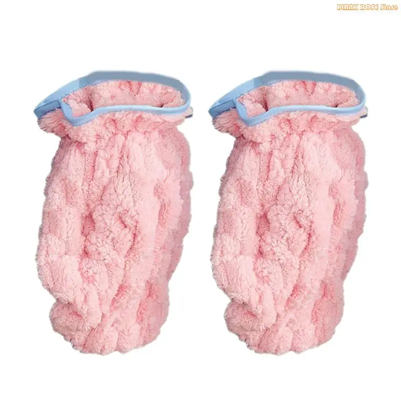 K1AE Efficient Pet Grooming Glove High Absorbent Bath Towel for Drying Furs Removal