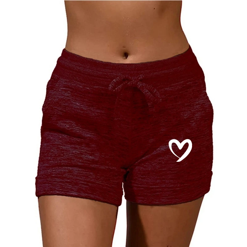 Sport Shorts Frauen schnell trocknende Fitness Shorts Sommer hohe Taille Yoga hosen Damen Kordel zug Taschen Stretch kurze Hosen S-5XL