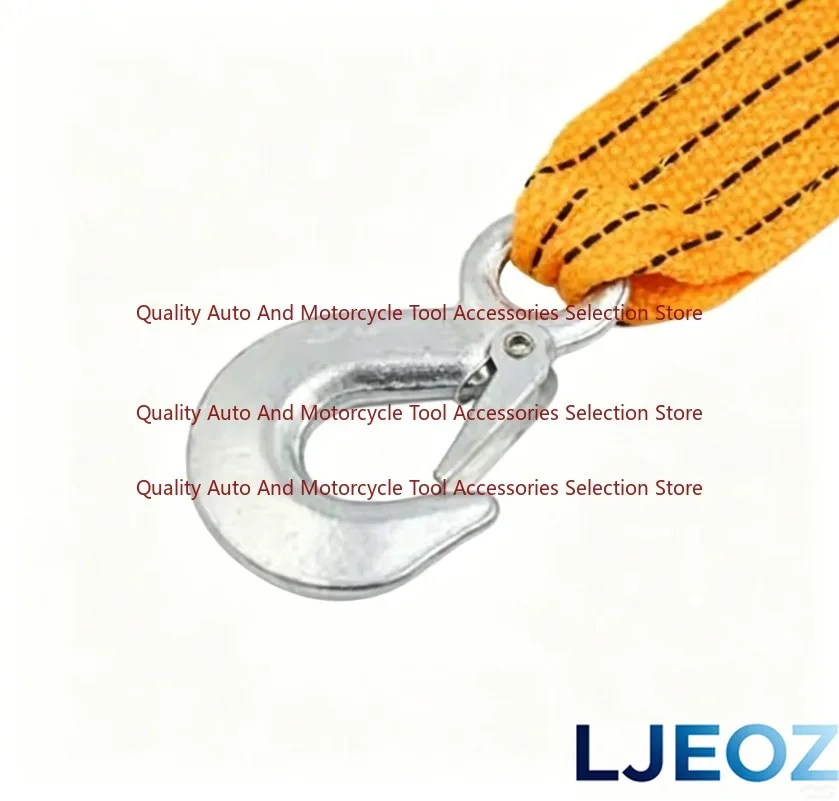 5 Ton 4 Meter Tow Rope For Truck Snatch Strap Off-road Towing Ropes Trailer Winch Cable Belt Car Traction