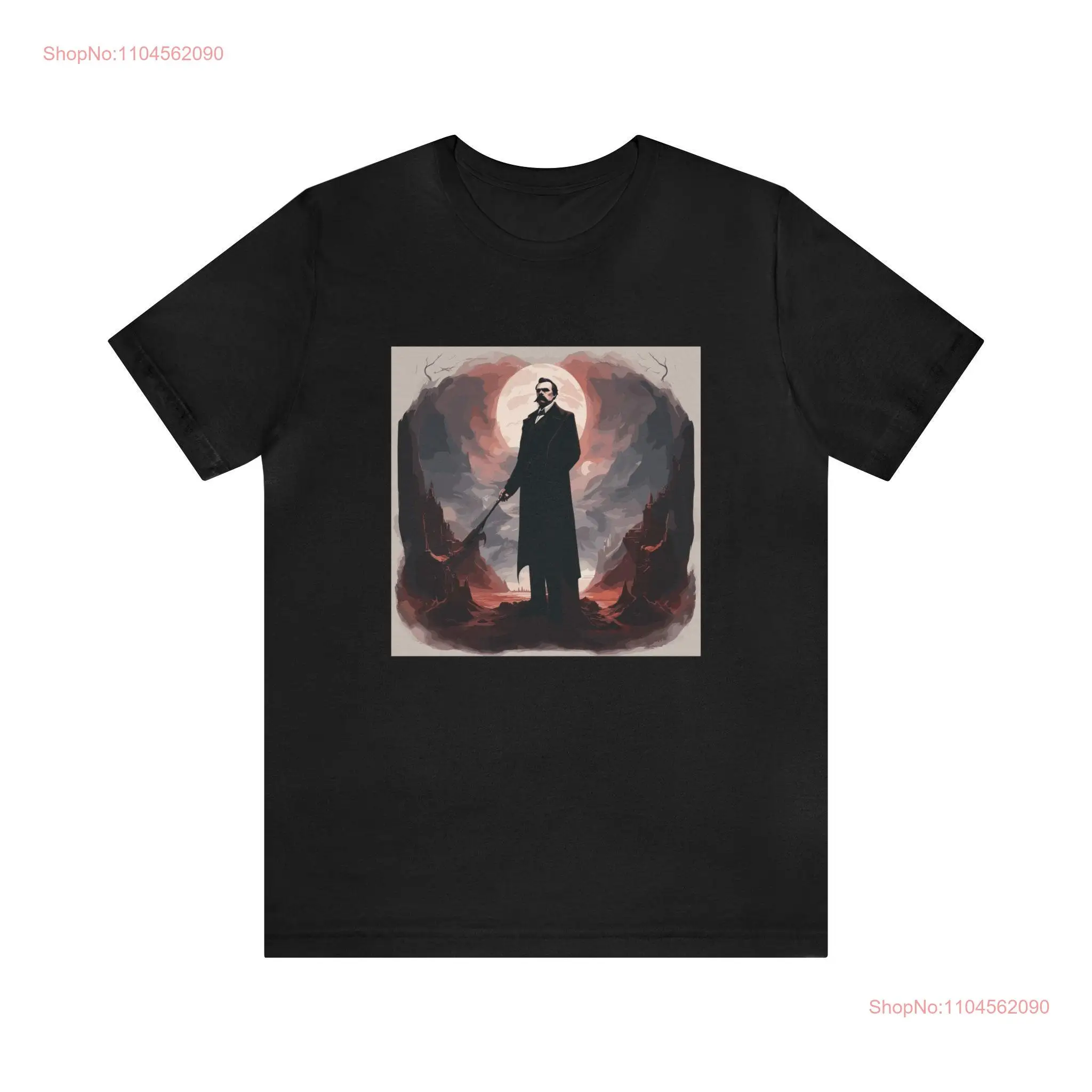

Nietzsche Madness Jersey T Shirt long or short sleeves
