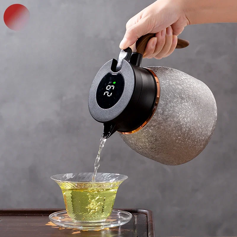 The New Domestic Titanium Thermal Insulation Pot Braised Teapot Large Capacity Teapot Tea Separation Thermal Insulation Pot