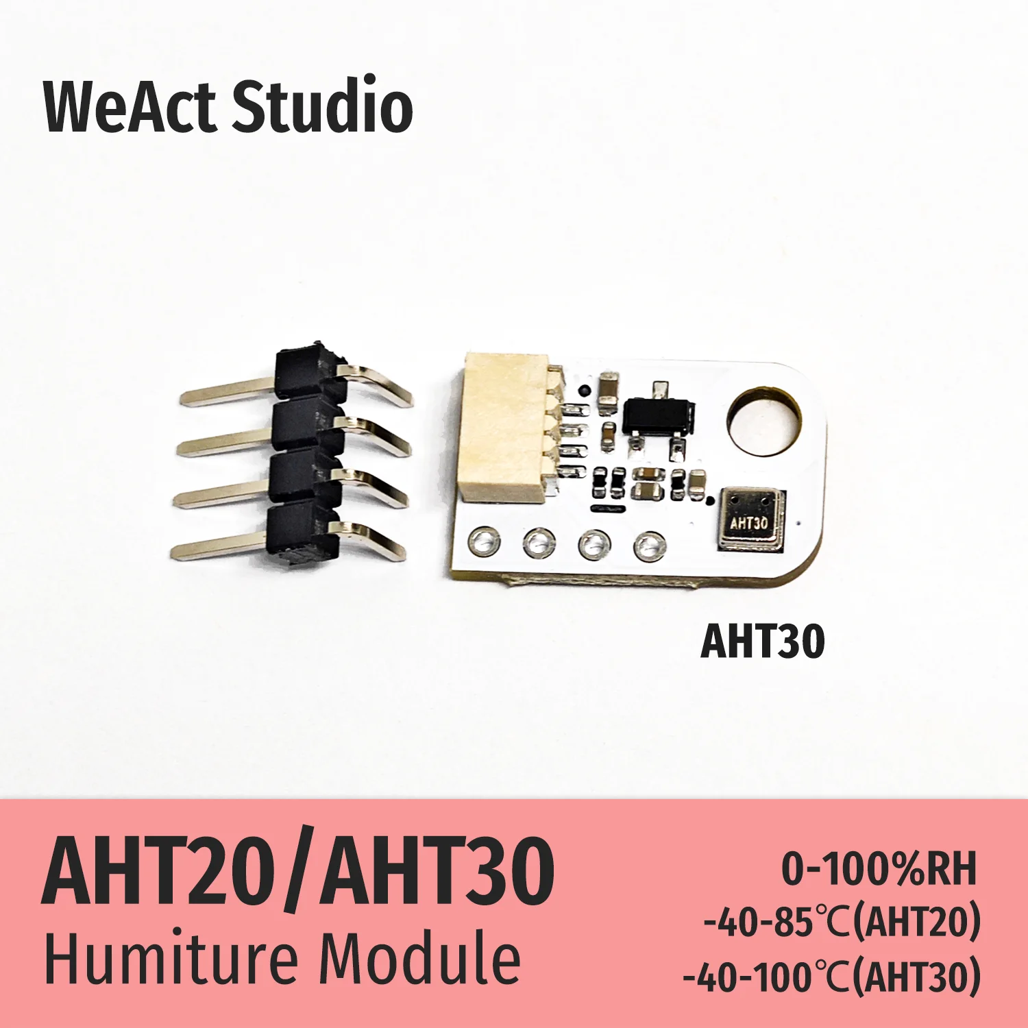 WeAct Digital Temperature And Humidity Sensor AHT20-F AHT30 AHT20 Module Mini