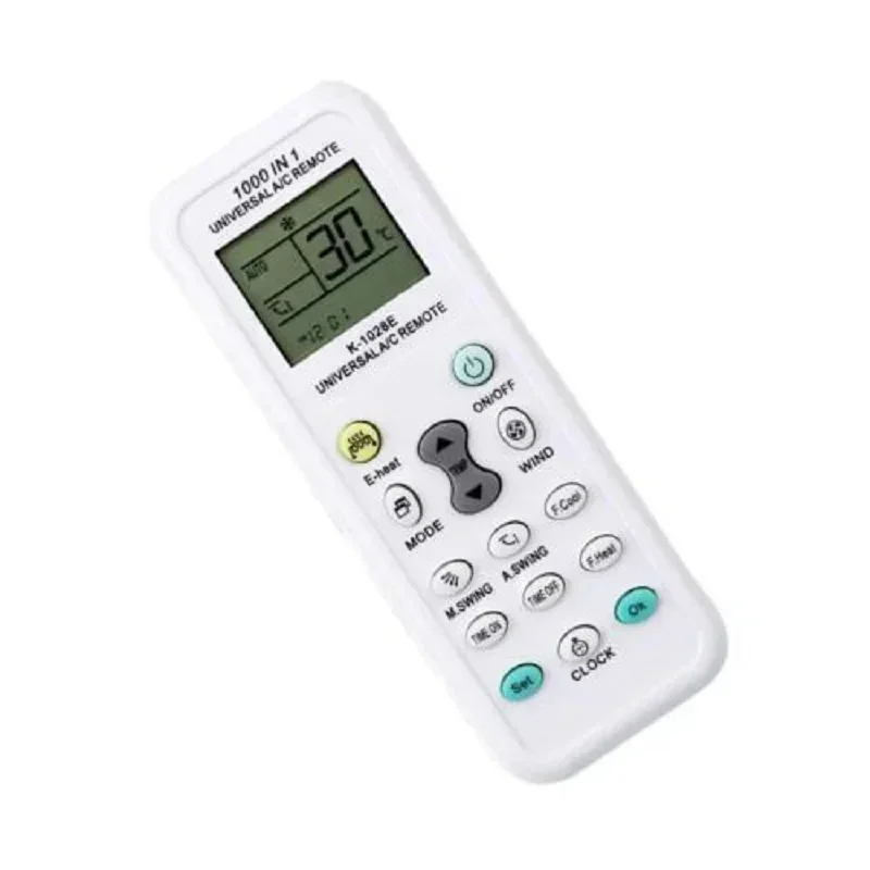 Air Conditioning Universal Remote Control One Click Settings For All Mainstream Brands Without Code LCD Display 1000 In 1