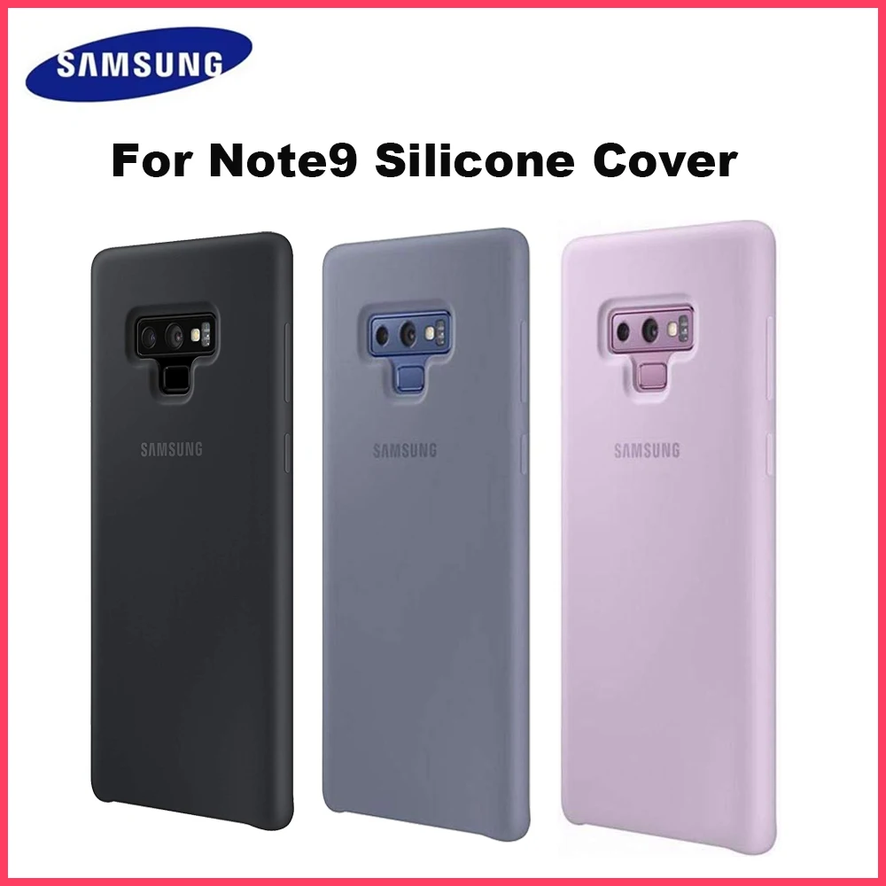 For Samsung Note 9 Liquid Silicone Case Silky Finish Soft-Touch Protective Cover For Samsung Galaxy note9 Note 9