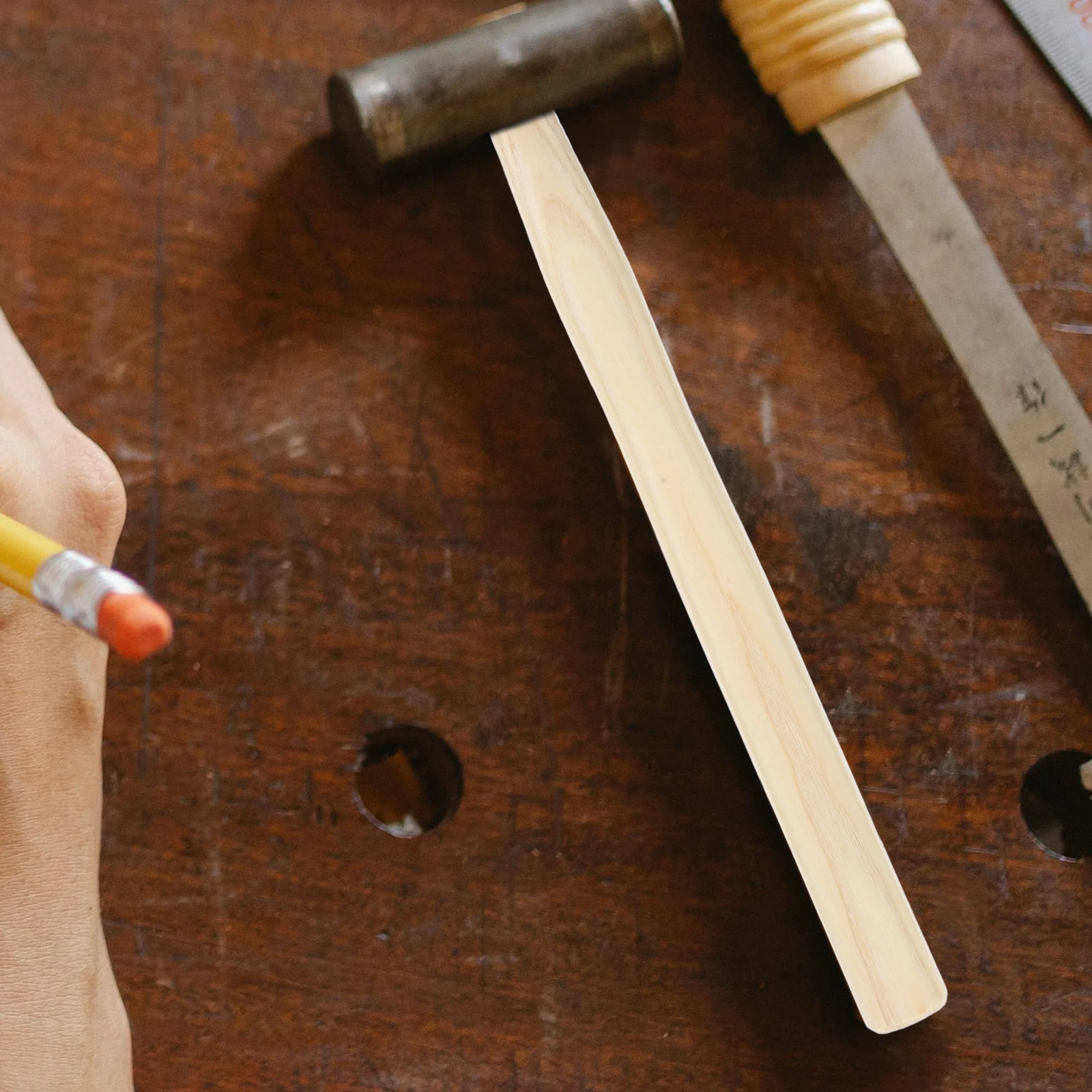 

Wood Handle Replacement for Camp Grip Comfortable Durable Wood Outdoor Camping Tool Chopping Axe Handle