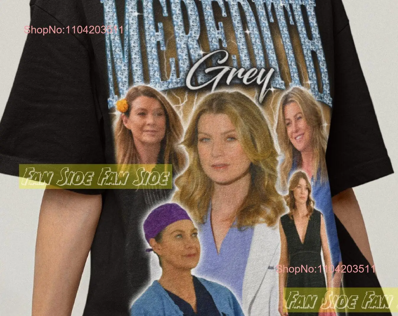 Meredith Grey T Shirt greys anatomy sweaT doctor fan shirts long or short sleeves