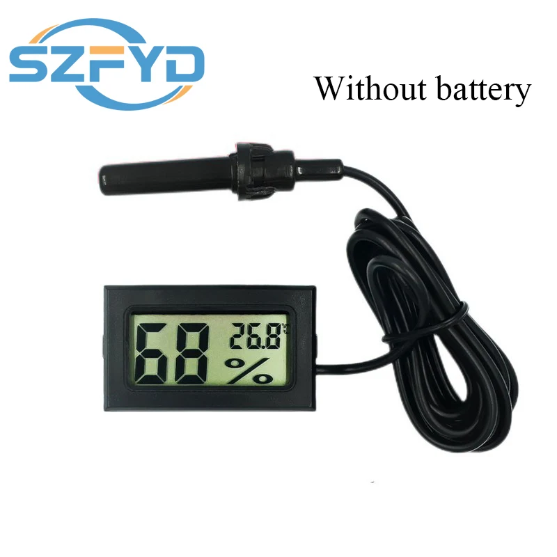 Termómetro higrómetro digital LCD para acuario y refrigerador - imagen 5